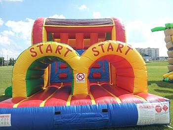 Inflatable Obstacle Course Entrance